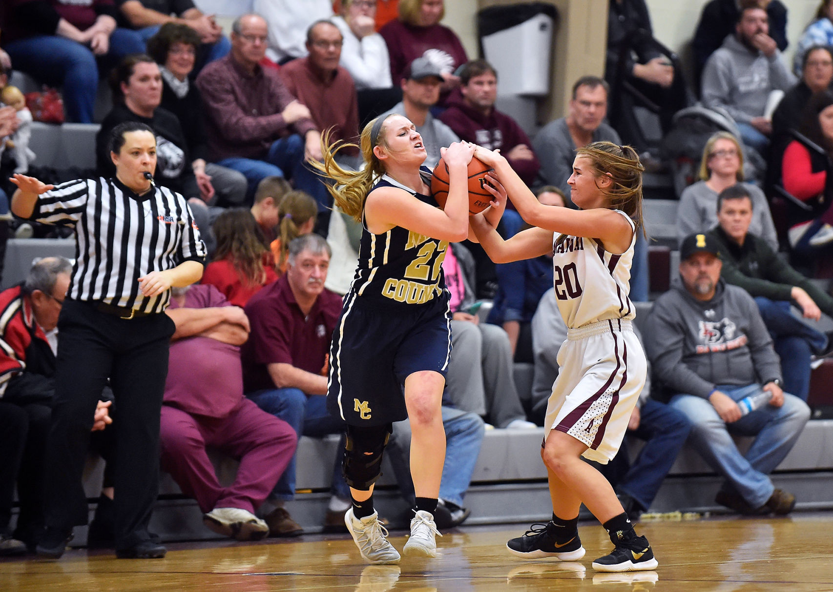 Prep Girls' Basketball: Annawan vs. Mercer County